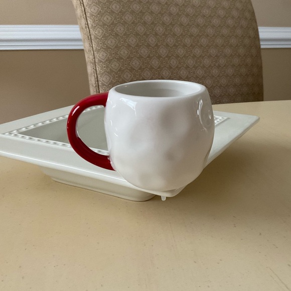 Winter Snowman Toothpick Holder Platter Decoration ⛄️ - Picture 4 of 7